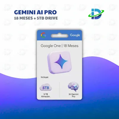 Gemini AI Pro + 5TB Google Drive